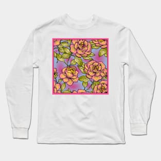 Flowers 596 (Style:6) Long Sleeve T-Shirt